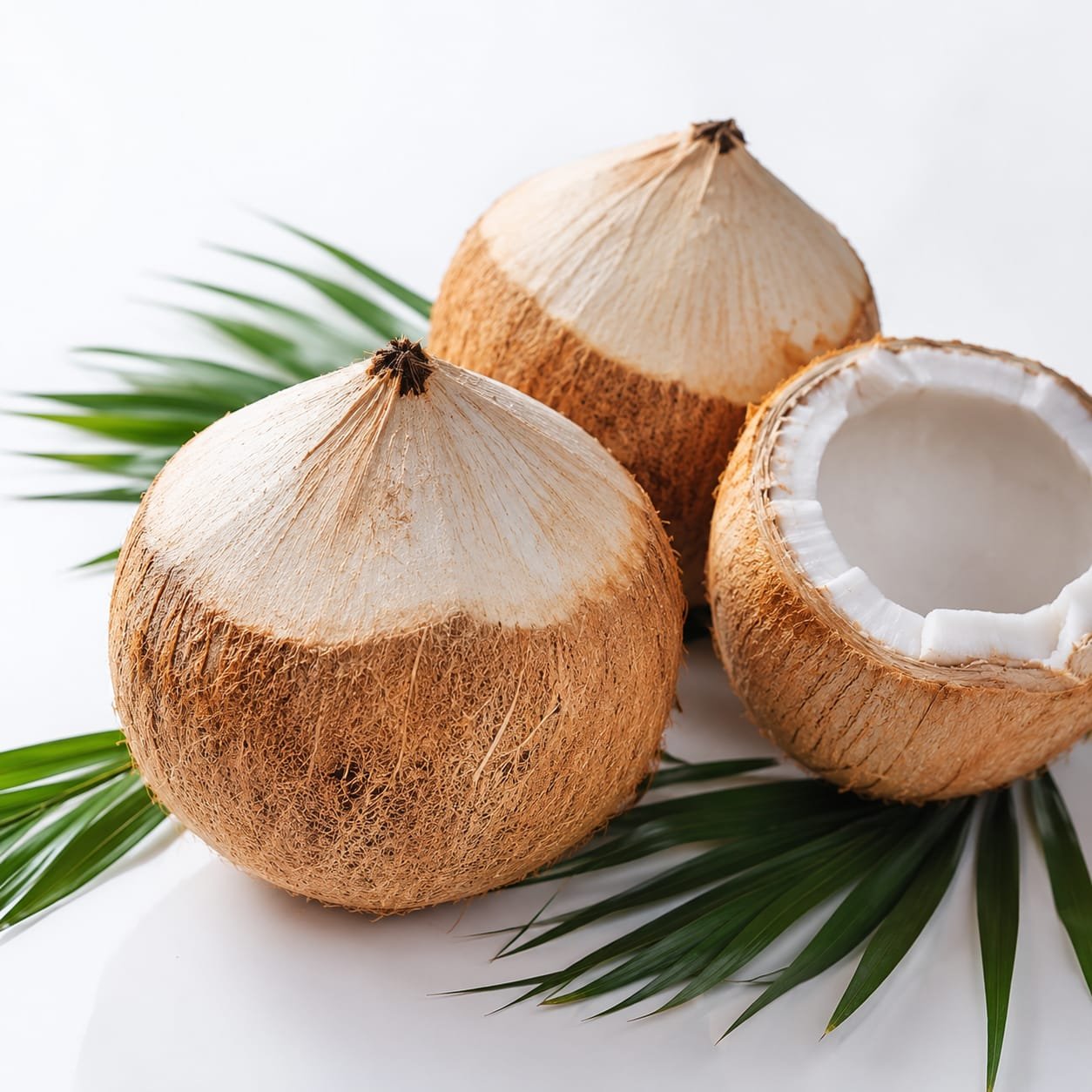 Semi-Husk Coconut